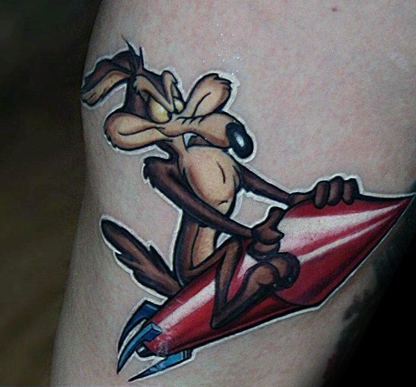 60 Looney Tunes Tattoos für Männer - Animierte Cartoon-Tinte Ideen  