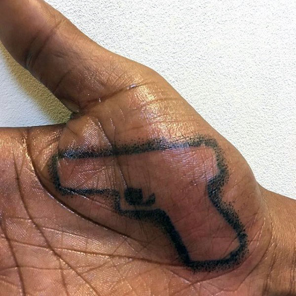 100 Palm Tattoo Designs für Männer - Innere Hand Tinte Ideen  