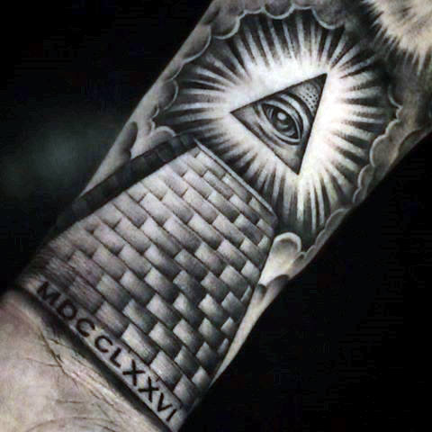 60 Eye Of Providence Tattoo Designs für Männer - Manly Ink Ideen  