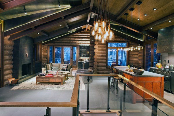 Top 60 besten Blockhaus Innenarchitektur Ideen - Mountain Retreat Homes  
