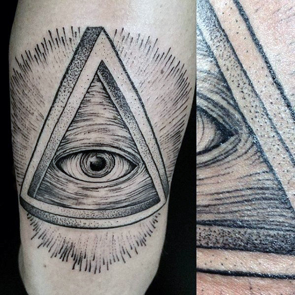 60 Eye Of Providence Tattoo Designs für Männer - Manly Ink Ideen  