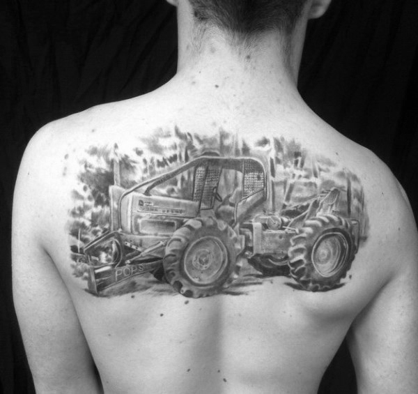 60 Landwirtschaft Tattoos für Männer - Landwirtschaft Design-Ideen  