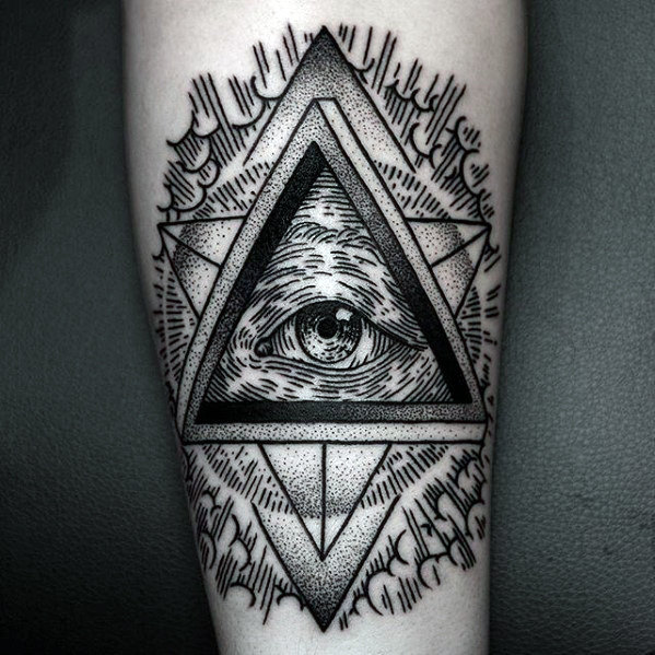 60 Eye Of Providence Tattoo Designs für Männer - Manly Ink Ideen  