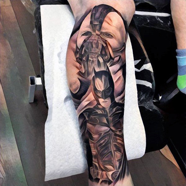 50 Bane Tattoo Designs für Männer - Manly Ink Ideen  