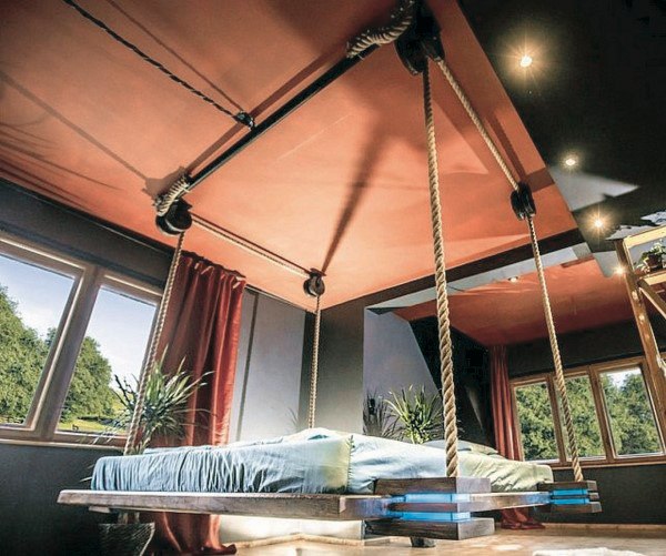 Top 50 besten hängenden Bett Ideen - Garten im Schlafzimmer Komfort  