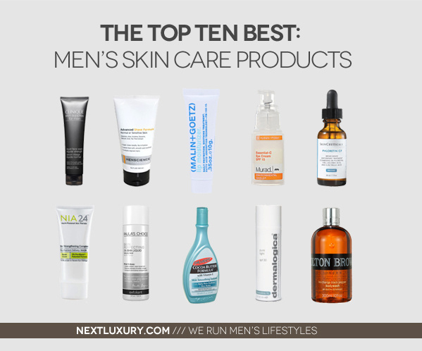 Die Top 10 der besten Männer Hautpflege-Produkte für das Jahr 2013  