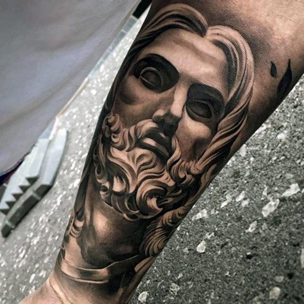 60 3D Jesus Tattoo Designs für Männer - religiöse Tinte Ideen  