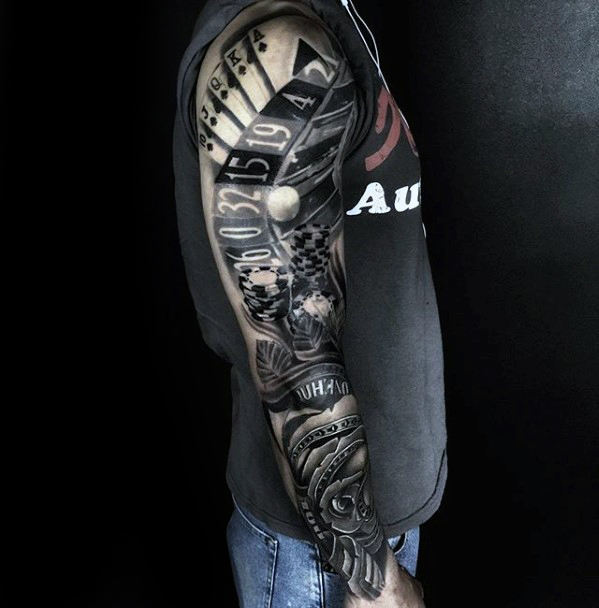 60 Super Sleeve Tattoos für Männer - Maskuline Design-Ideen  