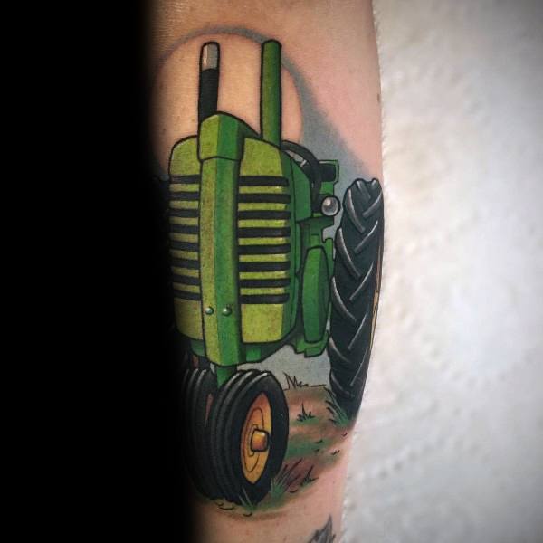 60 Landwirtschaft Tattoos für Männer - Landwirtschaft Design-Ideen  