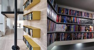 40 DVD-Speicher-Ideen - organisierte Film-Sammlungs-Entwürfe  