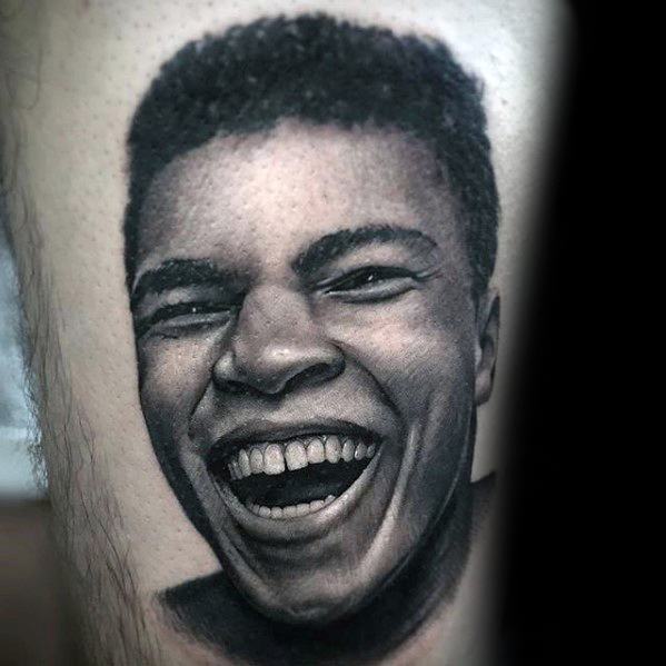 50 Muhammad Ali Tattoo Designs für Männer - Boxing Champion Ink Ideen  