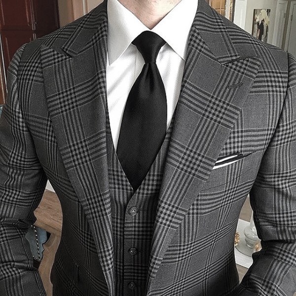 70 graue Anzug Stile für Männer - klassische männliche Mode-Ideen  