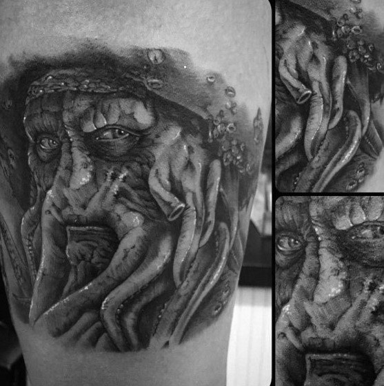 60 Davy Jones Tattoo Designs für Männer - Sailors Devil Ink Ideen  