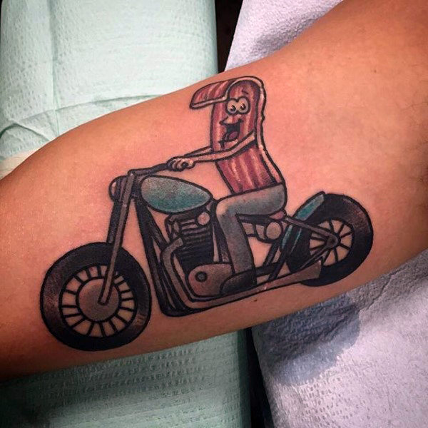 40 Speck Tattoo Designs für Männer - Sizzling Pig Ink Ideen  