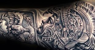 40 Spqr Tattoo-Designs für Männer - Senātus Populusque Rōmānus Tinte Ideen  