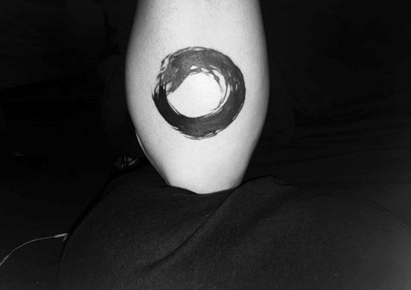 60 Enso Tattoo Designs für Männer - Zen japanische Tinte Ideen  