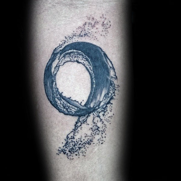 60 Enso Tattoo Designs für Männer - Zen japanische Tinte Ideen  