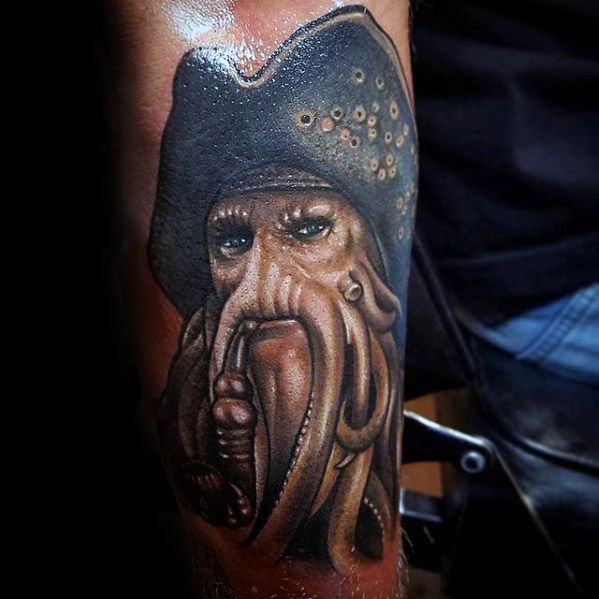 60 Davy Jones Tattoo Designs für Männer - Sailors Devil Ink Ideen  