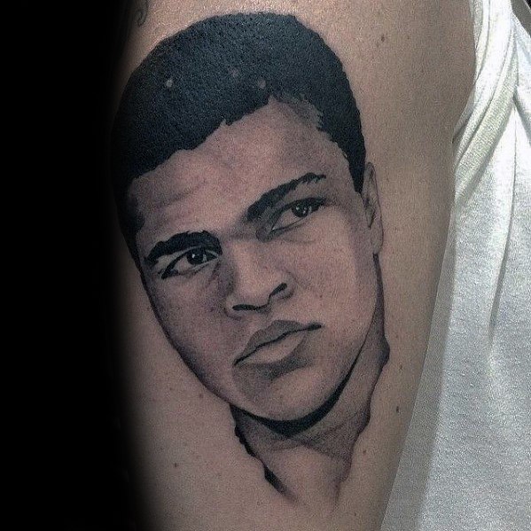 50 Muhammad Ali Tattoo Designs für Männer - Boxing Champion Ink Ideen  