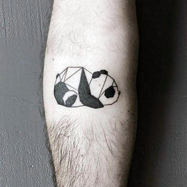 100 Panda Bär Tattoo Designs für Männer - Manly Ink Ideen  