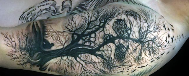 50 Leben Tod Tattoo Designs für Männer Masculine Ink Ideen Mann