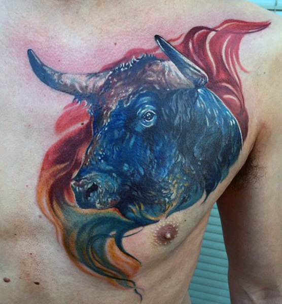 70 Bull Tattoos für Männer - Acht Sekunden 2.000 Pfund Furry  