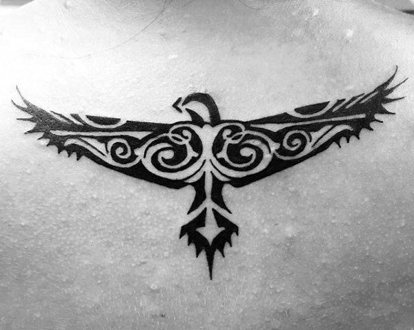 40 Tribal Eagle Tattoo-Designs für Männer - Vogel-Tinte-Ideen  