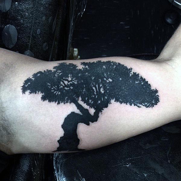 60 Bonsai Tree Tattoo Designs für Männer - Zen Ink Ideen  