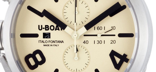 U-Boot Herrenuhr 2272 Classico Chronograph  