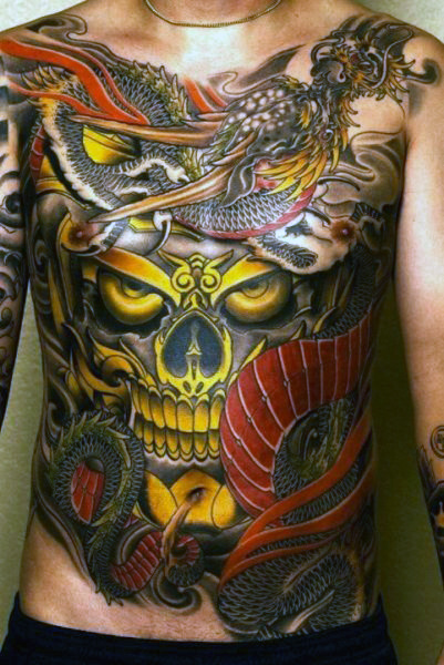 Top 100 besten Bauch Tattoos für Männer männliche Ideen Mann Stil