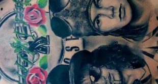 40 Guns And Roses Tattoo Designs für Männer - Hard Rock Band Ink Ideen  