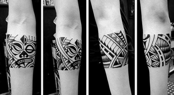 50 Tribal Armband Tattoo Designs für Männer - Maskulin Ink Ideen  