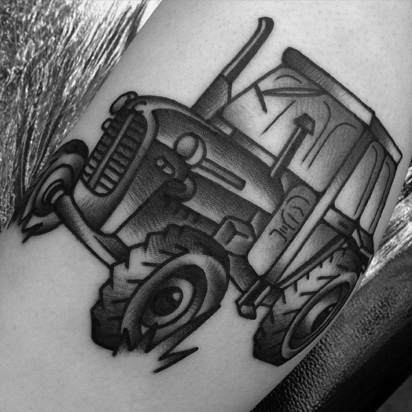 60 Landwirtschaft Tattoos für Männer - Landwirtschaft Design-Ideen  