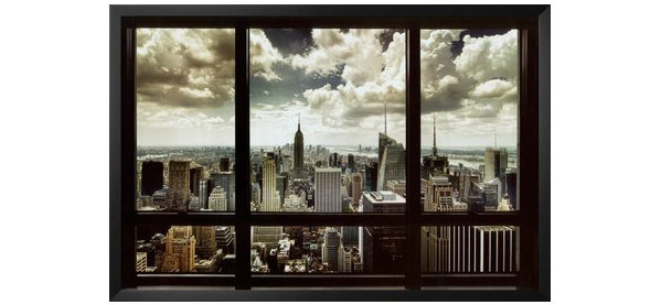 New York City Fenster Kunst  