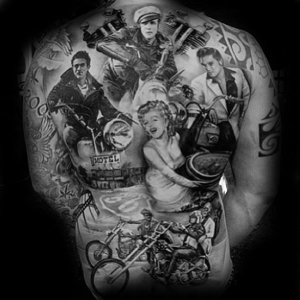 40 James Dean Tattoo Designs für Männer - American Schauspieler Tinte Ideen  