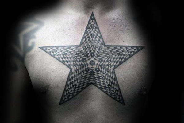 80 Fractal Tattoo Designs für Männer - wiederholende Geometrie-Tinten-Ideen  
