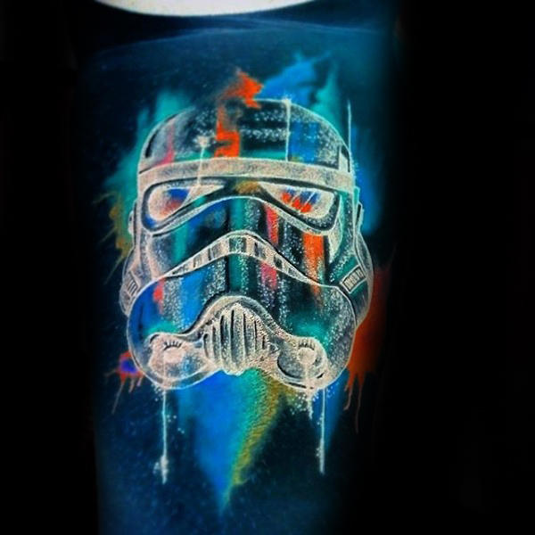 100 Stormtrooper Tattoo Designs für Männer - Star Wars Tinte Ideen  