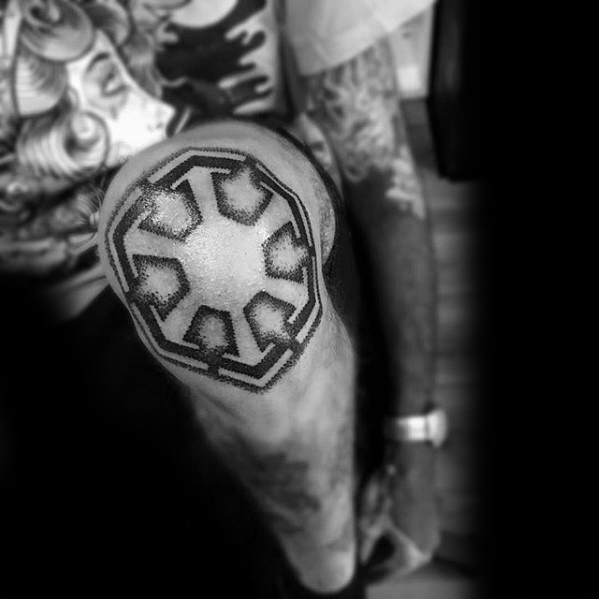 20 Sith Symbol Tattoo Designs für Männer - Star Wars Tinte Ideen  