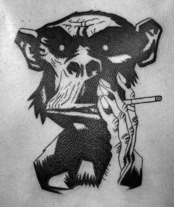 50 Gorillaz Tattoo Designs für Männer - Musik Band Tinte Ideen  