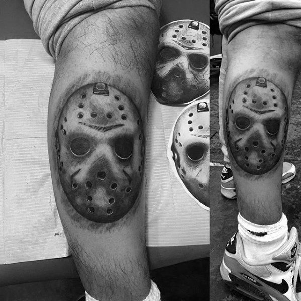 60 Jason Maske Tattoo-Designs für Männer - Freitag Die 13. Ideen  