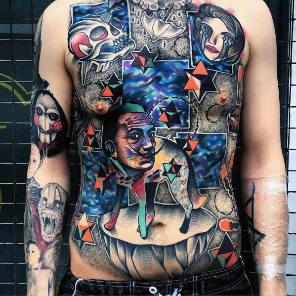 60 Surrealismus Tattoo Designs für Männer - Künstlerische Tinte Ideen  