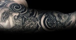 75 Schöne Tattoos für Männer - Masculine Ink Design-Ideen  