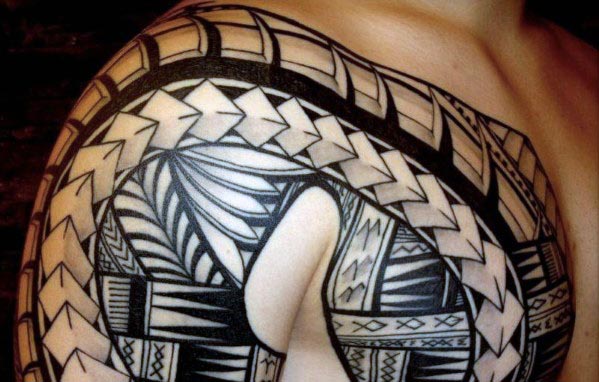 Top 60 besten Tribal Tattoos für Männer - Symbole des Mutes  