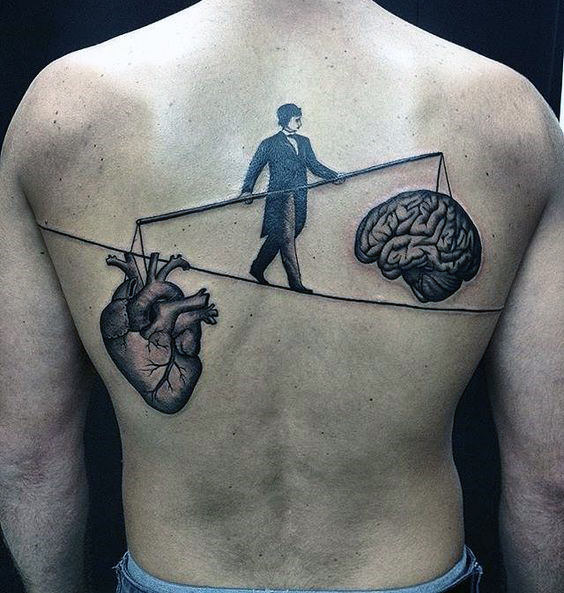 60 Brain Tattoo Designs für Männer - intelligente Tinte Ideen  
