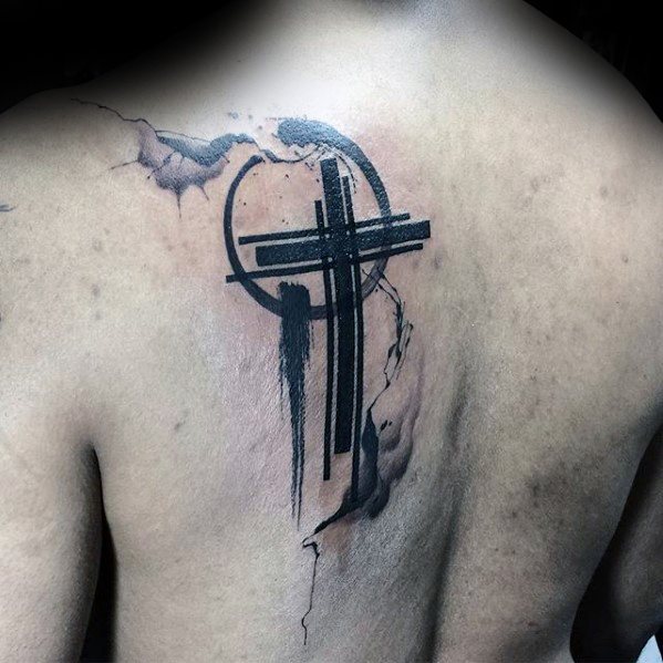40 einfache christliche Tattoos für Männer - Faith Design Ideas  