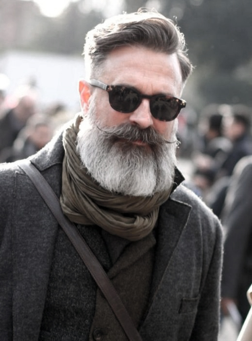 60 graue Bart Stile für Männer - Distinguished Gesichts Haar Ideen  