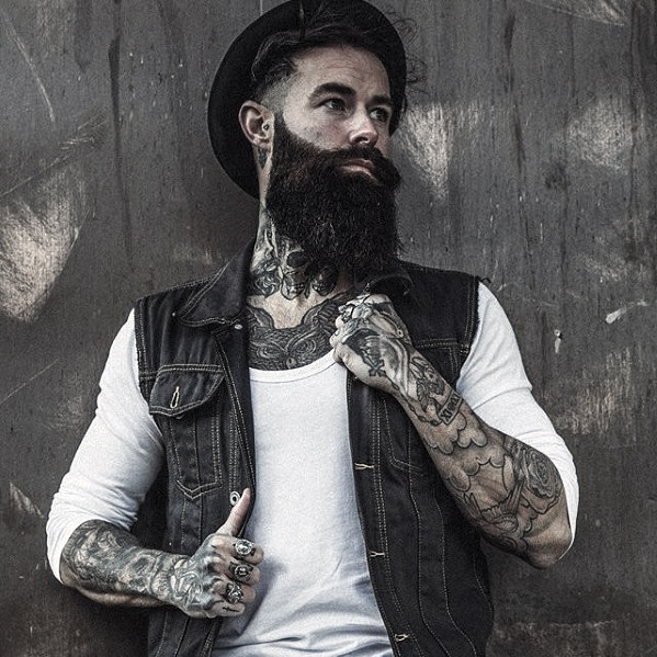 50 schöne Bart Stile für Männer - männliche Gesichtshaar Ideen  