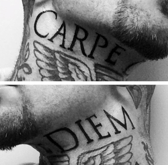 70 Carpe Diem Tattoo-Designs für Männer - nutzen Sie den Tag Tinte Ideen  
