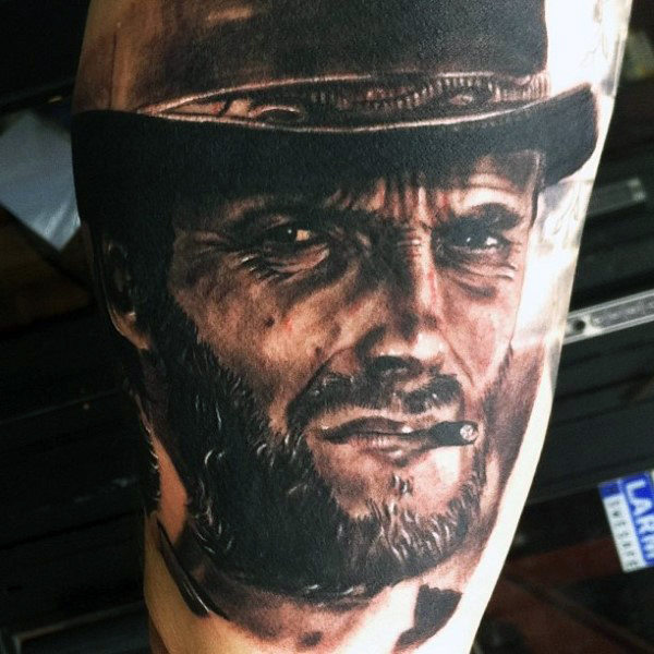 90 Cowboy Tattoos für Männer - Wild Wild West Designs  