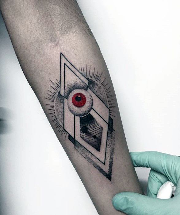 40 kleine detaillierte Tattoos für Männer - coole komplexe Design-Ideen  